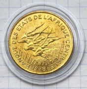 #3118 Afryka Środkowa (BEAC) 25 franków 1978 UNC  rzadka