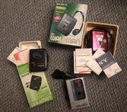 Kolekcja Sony Walkman wm-9, ex674, wm-60, pudelka