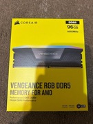 Pamięć ram corsair vengeance RGB DDR5 RAM 96GB (2x48GB) 6000MHz CL36