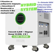 Magazyn energii 16KWh i Falownik 6.2KW All-in-One LiFePo4 314ah 