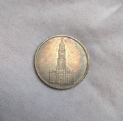 5 Reichsmark 1934 D – Kościół Garnizonowy w Poczdamie – srebro