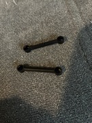 28518N LEGO 2739a 4629921 4530733 - łącznik 1x6 bez blokady - czarny - 1szt