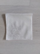 Chusteczka damska materiałowa retro PRL, lata 60.