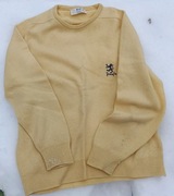 Sweter meski wełna szetlandzka, rozmiar 57, kolor beż.