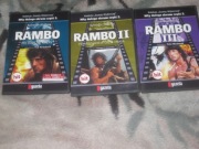 RAMBO  I+II+III TRYLOGIA  (3 DVD)  NAPISY LEKTOR POLSKI