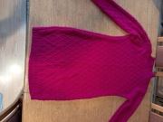 Sukienka swetrowa z półgolfem