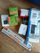 LOT 7 SZT RZECZY Zwroty Amazon Antena Uchwyt TV GoPro akumulatory  Zabawki