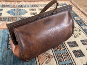 Stara Niemiecka torba skórzana PA BALINGEN