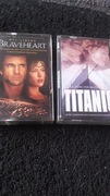 2 kasety muzyka filmowa Braveheart / Titanic