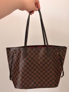 Torebka neverfull louis vuitton skóra naturalna