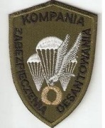 Naszywka Kompania Zabezpieczenia Desantowania.