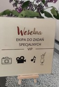Weselna ekipa ,kartka ślub ,dodatek wesele 