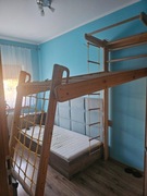 drewniana drabinka do zabawy i ćwiczeń dla dzieci