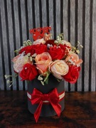 Flower box na Walentynki 