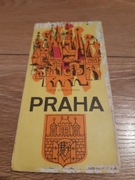 Mapa Pragi rok wydania 1971