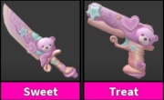Sweet set Roblox murder mystery 2.