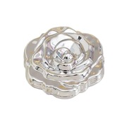 Lusterko kieszonkowe do makijażu w kształcie róży