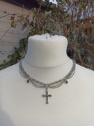 Naszyjnik handmade-stal chirurgiczna 