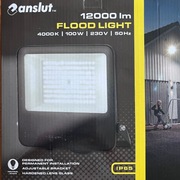 Reflektor LED 12000 lm 100 W IP65 Anslut