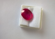 Rubin 14.5 CT oczko do pierścionka , zawieszki 