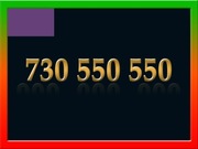 730 550 550 ZŁOTY NUMER STARTER PLAY ŁATWY NA KARTĘ PREPAID GSM