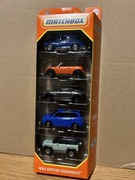 MATCHBOX - MBX BRITISH ROADWAYS - 5 PACK - JAGUAR LAND ROVER LEVC MINI 