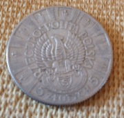 5 złotych 1934 Piłsudski Orzeł Strzelecki