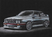 Rysunek auta na zamówienie idealny na prezent dla fana motoryzacji