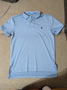 Niebieski T-shirt Polo Ralph Lauren Performance idealny do golfa