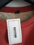 KEFITEVD Męska  bluza z polaru, ciepła, bez kaptura, polarowa,  podszewką S