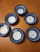 Misk 6 szt.Boleslawiec unikat