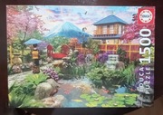 Puzzle 1500 el. EDUCA , " Japoński ogród "