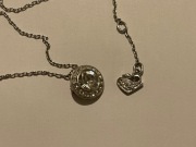 Łańcuszek z wisiorkiem Swarovski