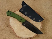 PROMOCJA! Nóż "Camper Olive" Ręcznie Robiony Bushcraft Custom Knifemaking