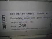 Kaseta magnetofonowa Basf C-90; super ferro