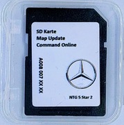 Aktualizacja map Mercedes Comand Online NTG 5 Star 2 EU
