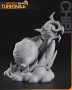 Figurka druk 3D żywica 12K " Chibi Gengar - Pokemon " - Chibi