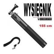 Wysięgnik, selfie-stick do kamer sportowych 155 cm DJI, GoPro...