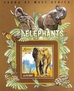 Sierra Leone 3**fauna (5 pozycji)