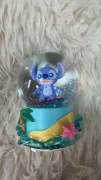 Brokatowa kula śnieżna  grająca świecąca stitch dla dzieci 