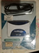 Uniwersalny czytnik kart pamięci USB 2.0 marki Gembird. 