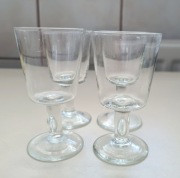 4 kieliszki na nóżce PRL 
