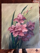 Obraz olejny - Stanisław Habrowski 50x60cm