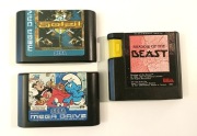 Shadow of the Beast + The Smurfs + Soleil – Sega Mega Drive 