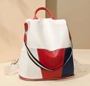 Antykradzieżowy plecak damski. Nowy. Skórzany Plecako-torebka 