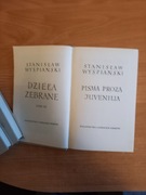 Wyspiański DZIEŁA ZEBRANE, t. 14 PISMA PROZĄ, JUWENILIA