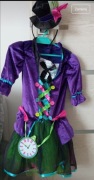 |Sukienka na bal| Little Hatter z opaską| 128 7/8 lat|