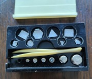 Odważniki jubilerskie / laboratoryjne lata -  70/80