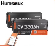 Akumulator LifePO4 Humsienk 12V 320ah (BMS 250a) Bluetooth, aplikacja 