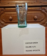 Coca Cola Green Pepsi Szklanki Kolekcjonerskie 6 Sztuk 270 ml